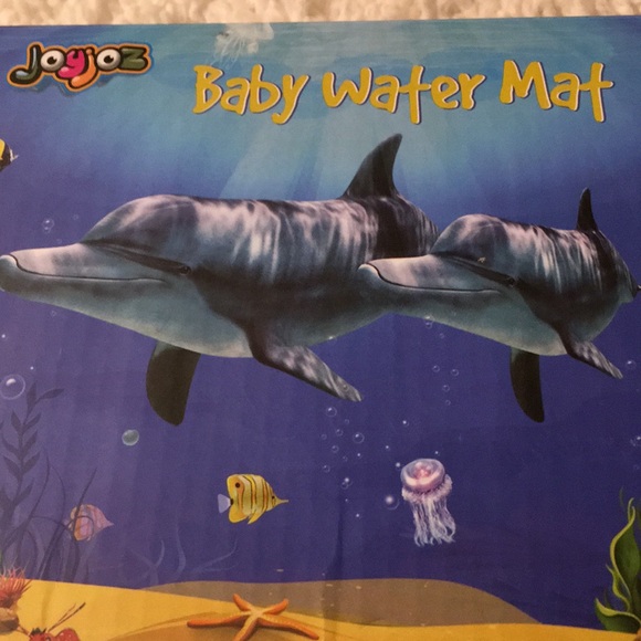 JoyJoz Inflatable Tummy Time Baby Water Mat for Infants and Toddlers - Picture 4 of 6